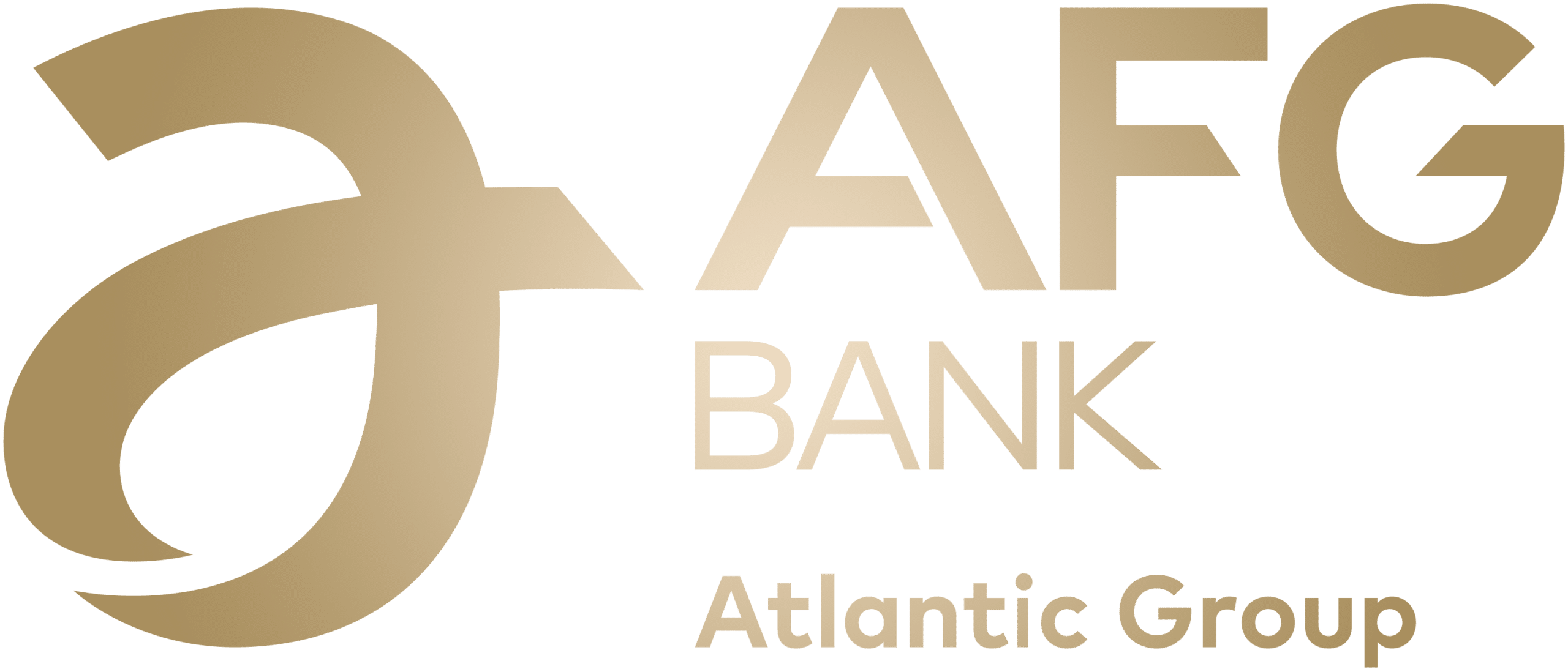 Logo AFG BANK png Gold
