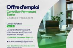 Contrôleur Permanent Senior